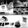 300W LED Crane Light Medium Beam