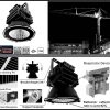 300W LED Crane Light Narrow Beam